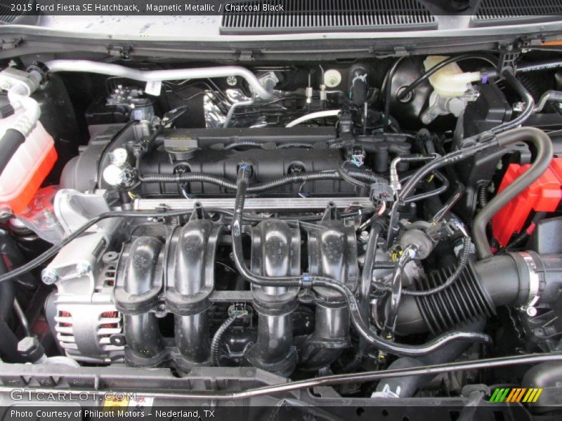  2015 Fiesta SE Hatchback Engine - 1.6 Liter DOHC 16-Valve Ti-VCT 4 Cylinder