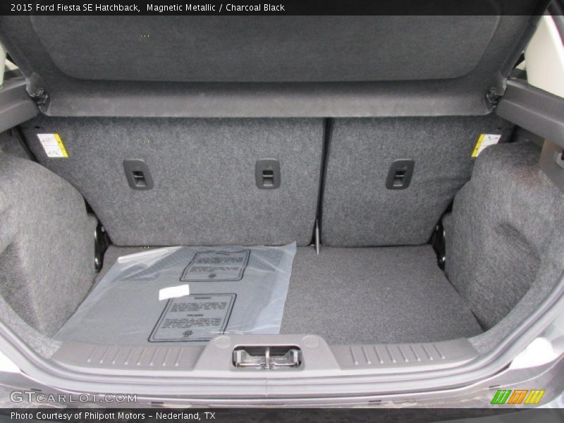  2015 Fiesta SE Hatchback Trunk