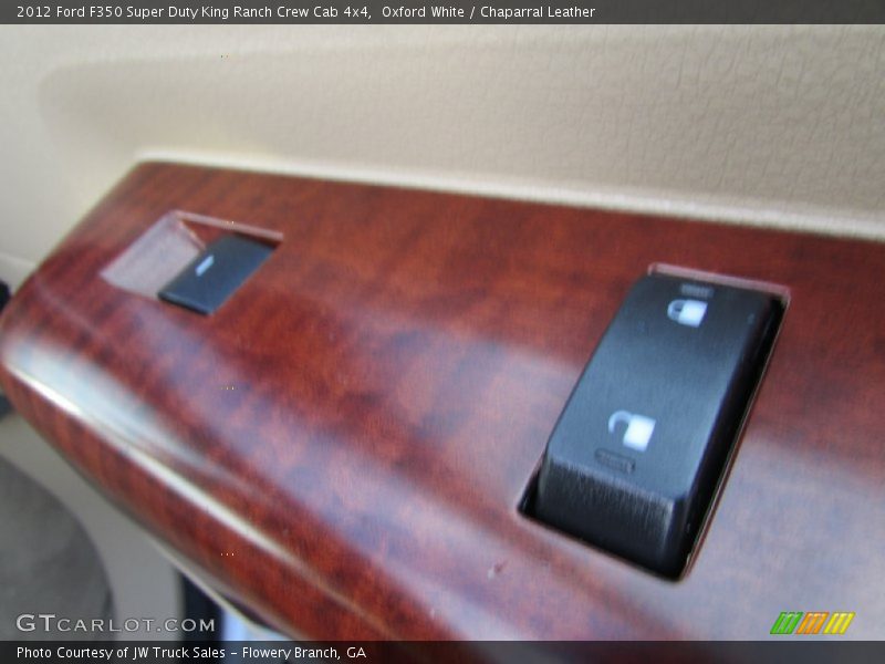 Oxford White / Chaparral Leather 2012 Ford F350 Super Duty King Ranch Crew Cab 4x4