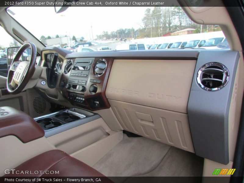 Oxford White / Chaparral Leather 2012 Ford F350 Super Duty King Ranch Crew Cab 4x4