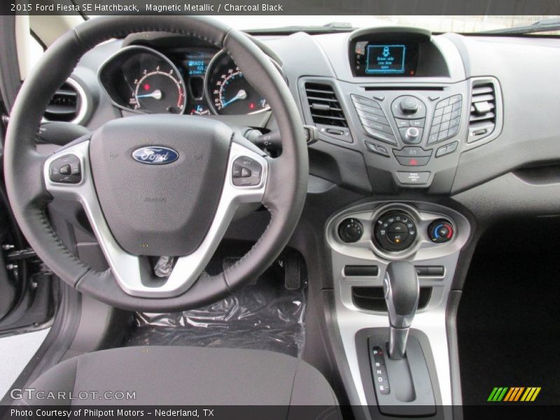 Dashboard of 2015 Fiesta SE Hatchback