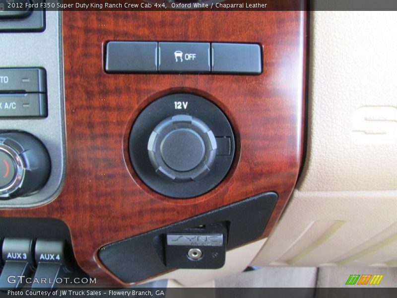 Oxford White / Chaparral Leather 2012 Ford F350 Super Duty King Ranch Crew Cab 4x4