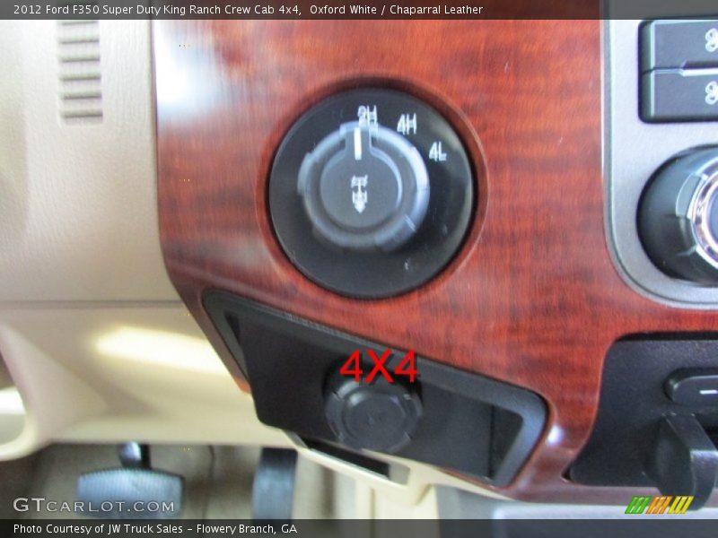 Oxford White / Chaparral Leather 2012 Ford F350 Super Duty King Ranch Crew Cab 4x4