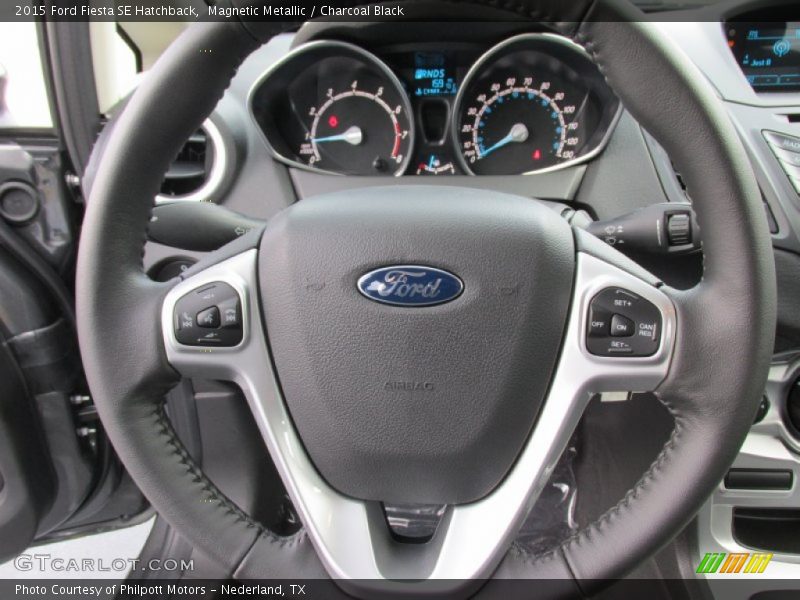  2015 Fiesta SE Hatchback Steering Wheel