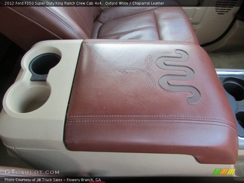 Oxford White / Chaparral Leather 2012 Ford F350 Super Duty King Ranch Crew Cab 4x4