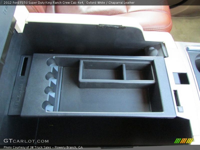 Oxford White / Chaparral Leather 2012 Ford F350 Super Duty King Ranch Crew Cab 4x4