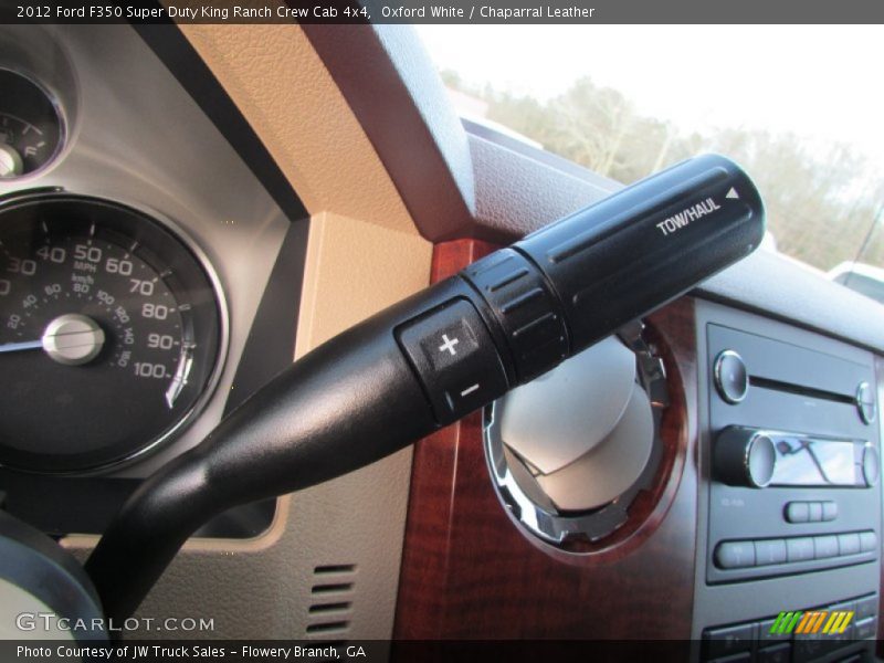 Oxford White / Chaparral Leather 2012 Ford F350 Super Duty King Ranch Crew Cab 4x4