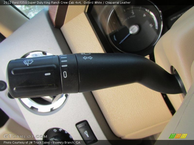 Oxford White / Chaparral Leather 2012 Ford F350 Super Duty King Ranch Crew Cab 4x4
