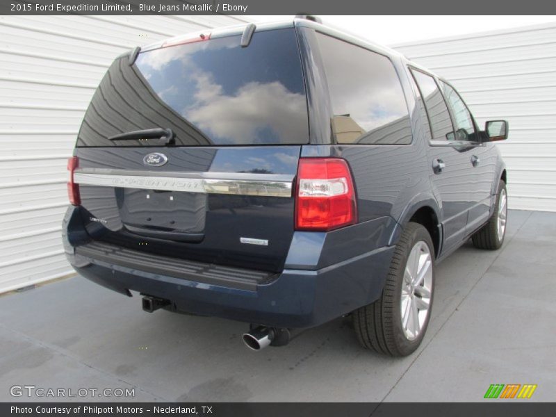 Blue Jeans Metallic / Ebony 2015 Ford Expedition Limited