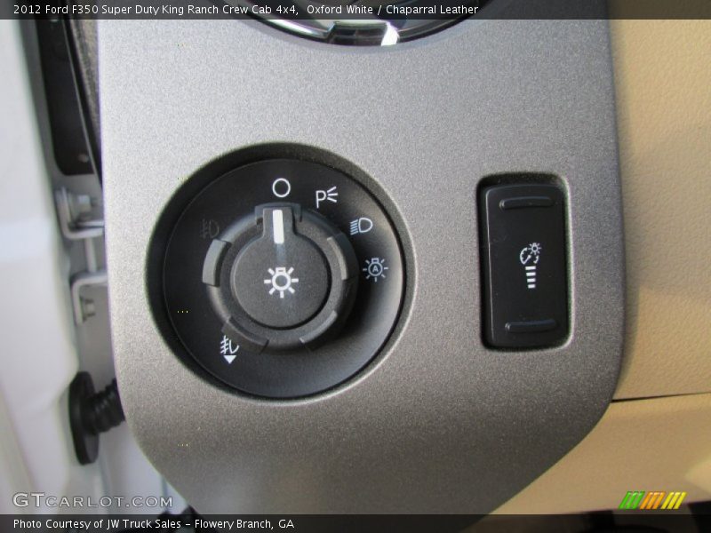 Oxford White / Chaparral Leather 2012 Ford F350 Super Duty King Ranch Crew Cab 4x4