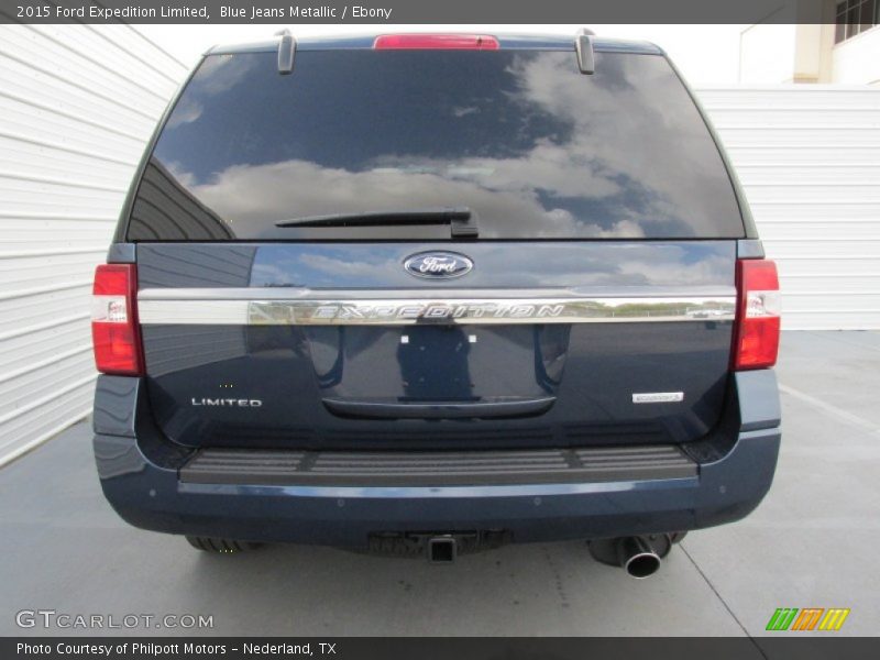 Blue Jeans Metallic / Ebony 2015 Ford Expedition Limited