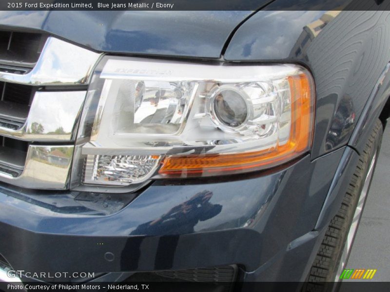 Blue Jeans Metallic / Ebony 2015 Ford Expedition Limited