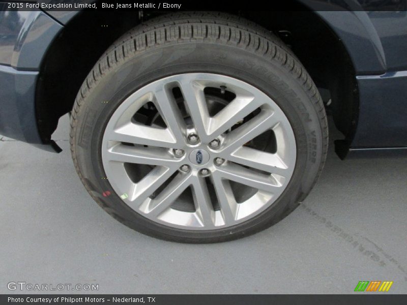 Blue Jeans Metallic / Ebony 2015 Ford Expedition Limited