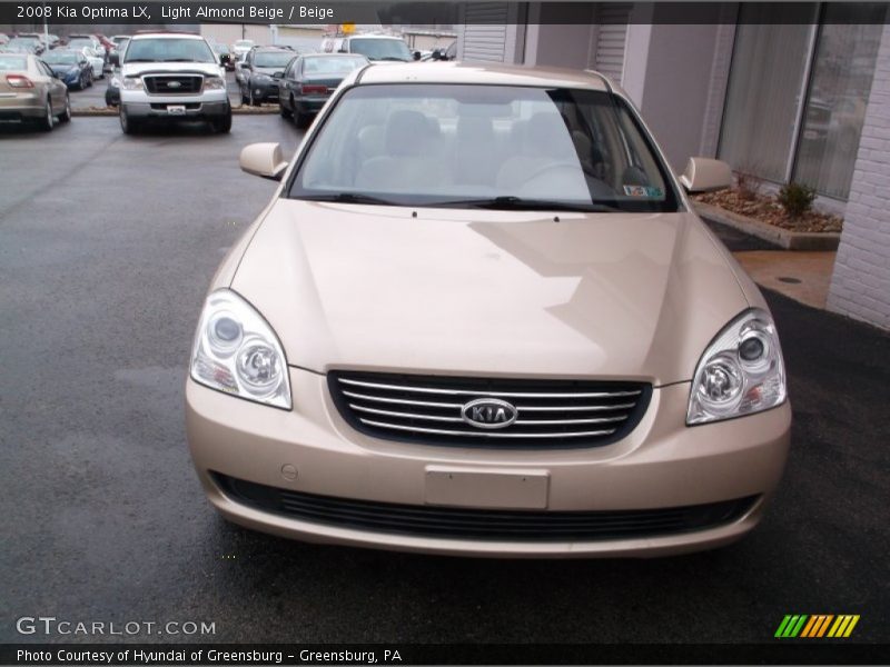 Light Almond Beige / Beige 2008 Kia Optima LX