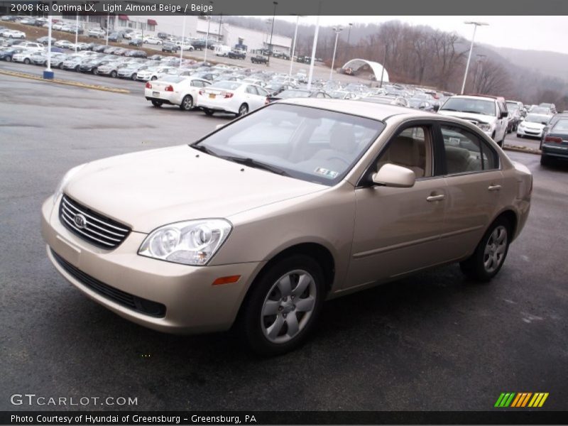 Light Almond Beige / Beige 2008 Kia Optima LX