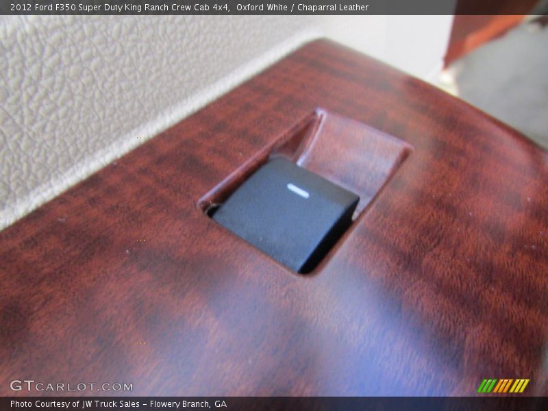 Oxford White / Chaparral Leather 2012 Ford F350 Super Duty King Ranch Crew Cab 4x4