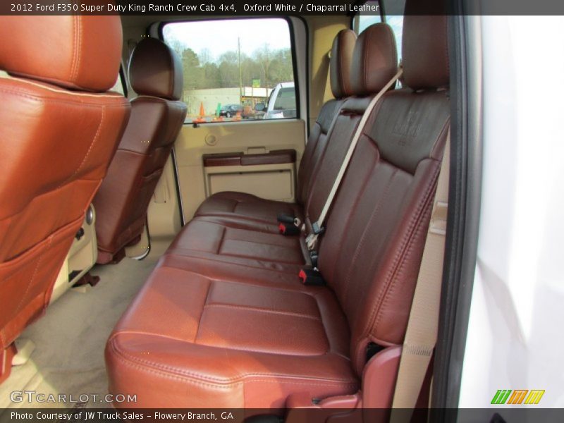 Oxford White / Chaparral Leather 2012 Ford F350 Super Duty King Ranch Crew Cab 4x4