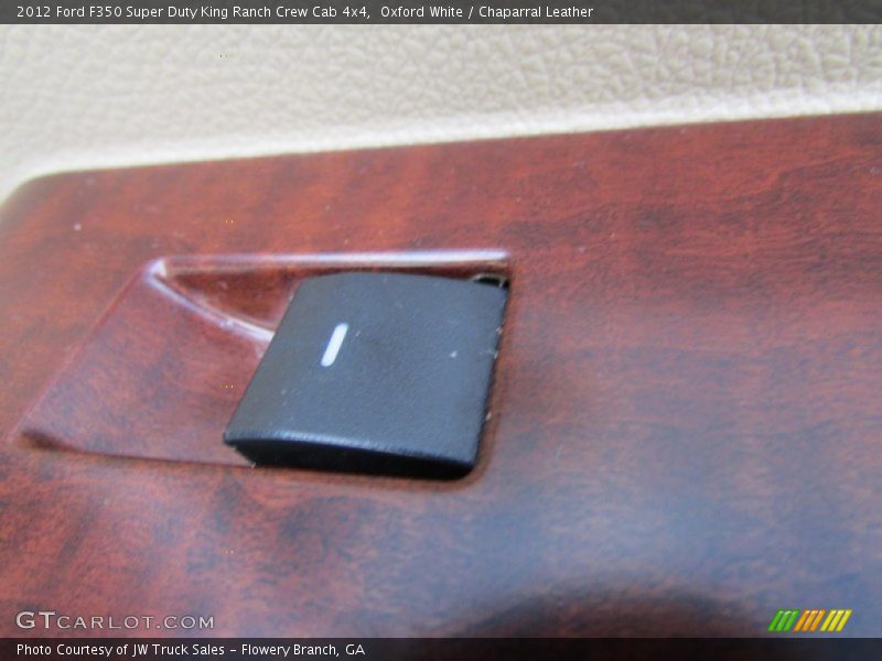 Oxford White / Chaparral Leather 2012 Ford F350 Super Duty King Ranch Crew Cab 4x4