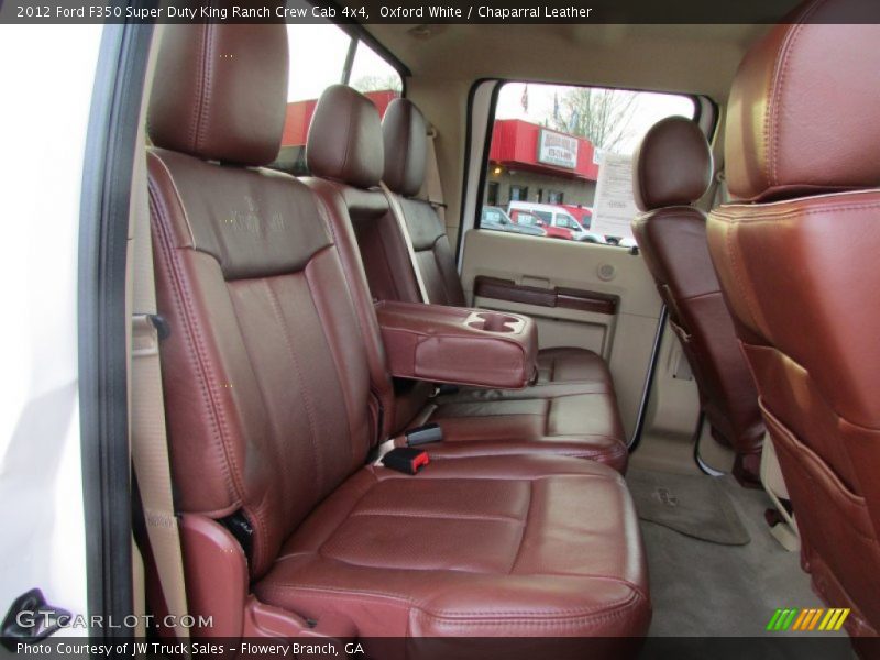 Oxford White / Chaparral Leather 2012 Ford F350 Super Duty King Ranch Crew Cab 4x4