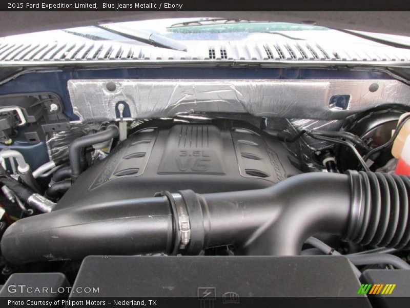 Blue Jeans Metallic / Ebony 2015 Ford Expedition Limited
