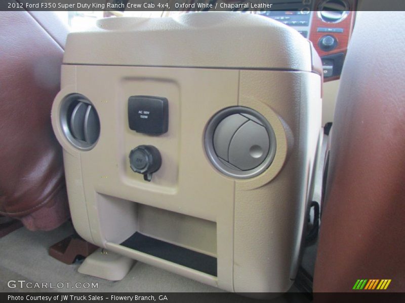 Oxford White / Chaparral Leather 2012 Ford F350 Super Duty King Ranch Crew Cab 4x4