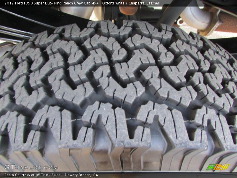 Oxford White / Chaparral Leather 2012 Ford F350 Super Duty King Ranch Crew Cab 4x4