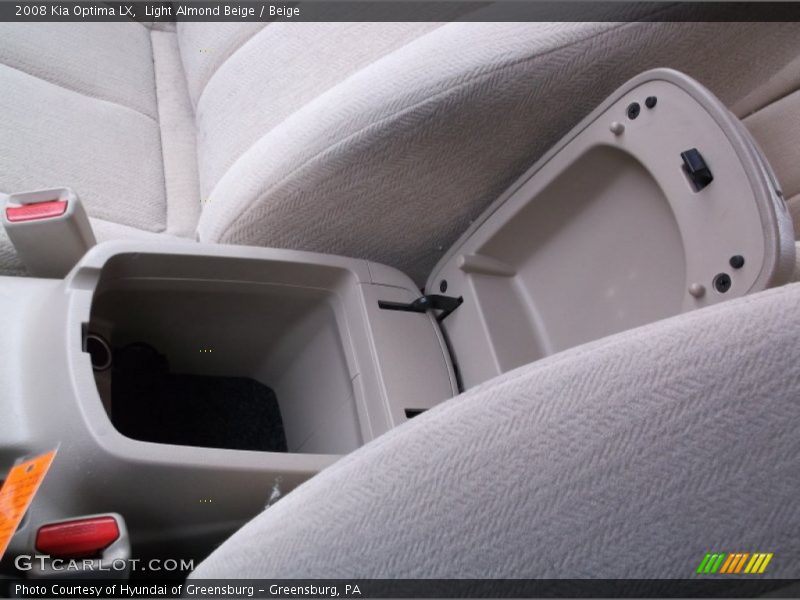 Light Almond Beige / Beige 2008 Kia Optima LX