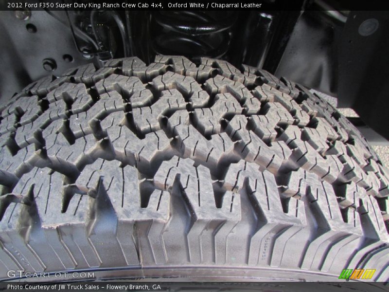 Oxford White / Chaparral Leather 2012 Ford F350 Super Duty King Ranch Crew Cab 4x4