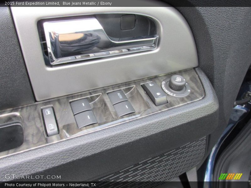 Blue Jeans Metallic / Ebony 2015 Ford Expedition Limited