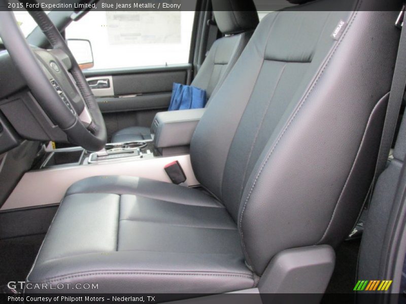 Blue Jeans Metallic / Ebony 2015 Ford Expedition Limited