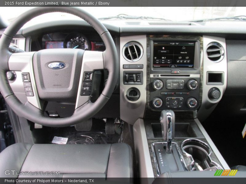 Blue Jeans Metallic / Ebony 2015 Ford Expedition Limited