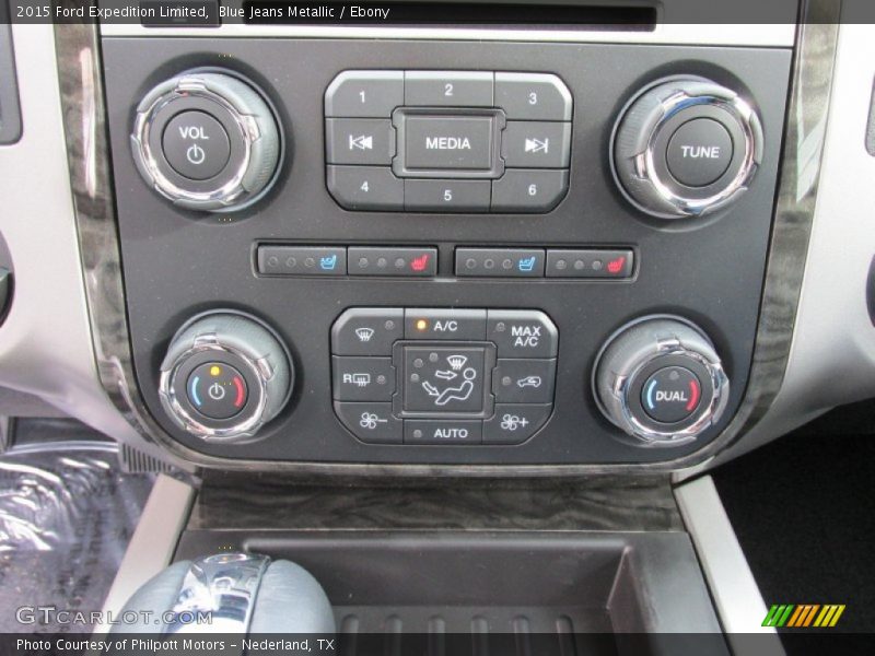 Blue Jeans Metallic / Ebony 2015 Ford Expedition Limited