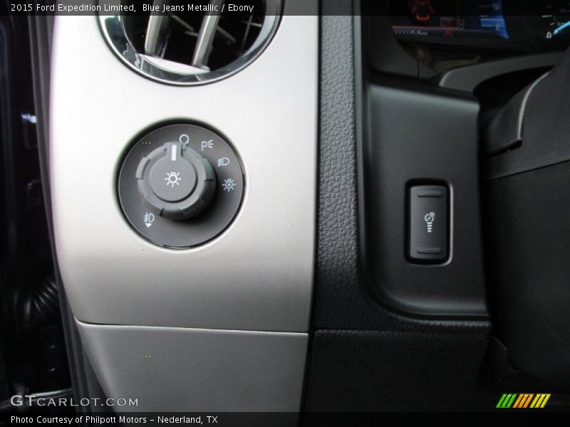 Blue Jeans Metallic / Ebony 2015 Ford Expedition Limited