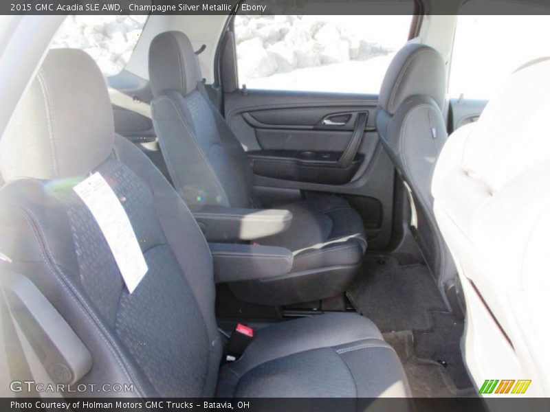 Champagne Silver Metallic / Ebony 2015 GMC Acadia SLE AWD
