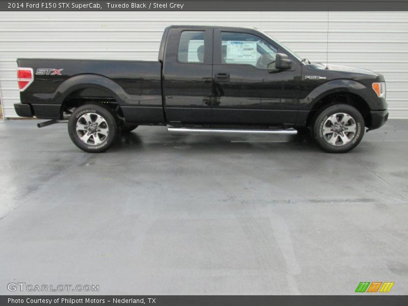 Tuxedo Black / Steel Grey 2014 Ford F150 STX SuperCab