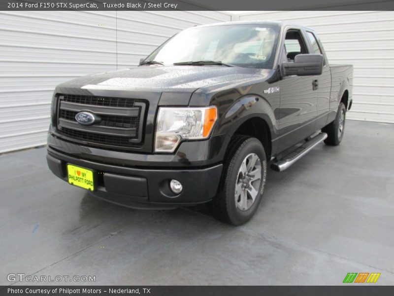 Tuxedo Black / Steel Grey 2014 Ford F150 STX SuperCab