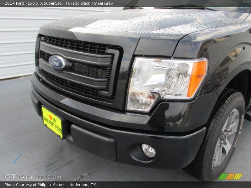 Tuxedo Black / Steel Grey 2014 Ford F150 STX SuperCab