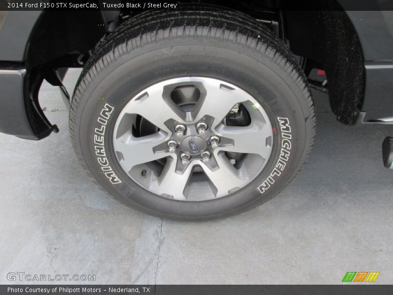 Tuxedo Black / Steel Grey 2014 Ford F150 STX SuperCab