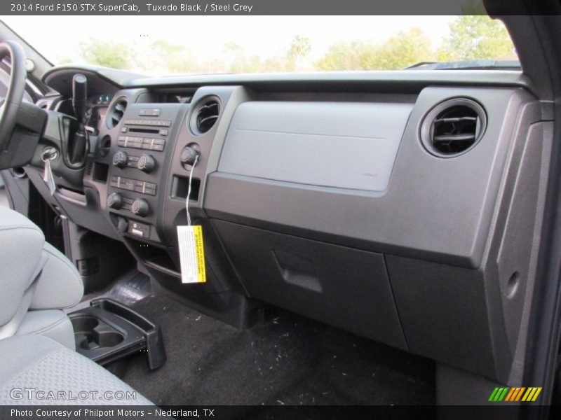 Tuxedo Black / Steel Grey 2014 Ford F150 STX SuperCab