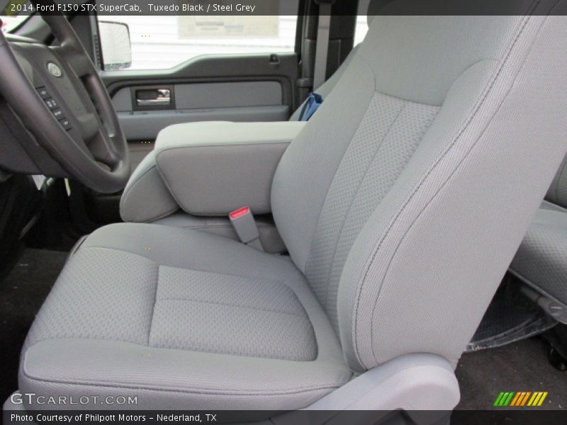 Tuxedo Black / Steel Grey 2014 Ford F150 STX SuperCab