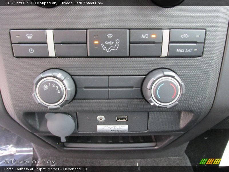 Tuxedo Black / Steel Grey 2014 Ford F150 STX SuperCab