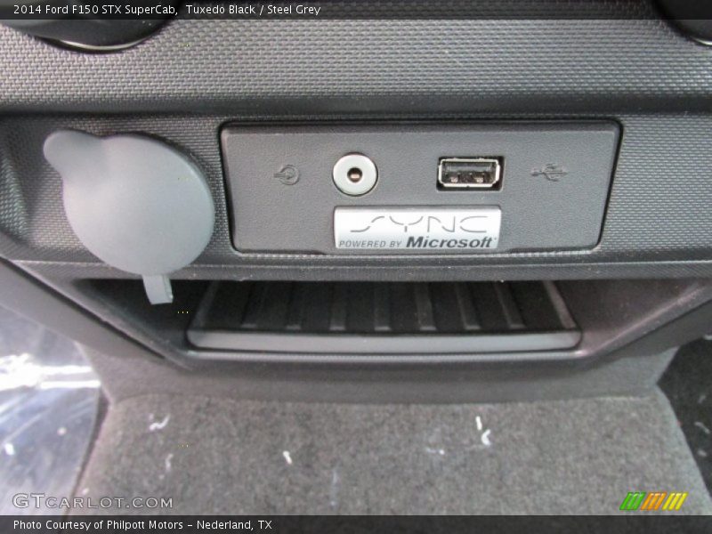 Tuxedo Black / Steel Grey 2014 Ford F150 STX SuperCab