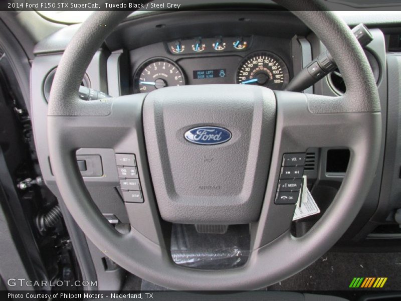 Tuxedo Black / Steel Grey 2014 Ford F150 STX SuperCab