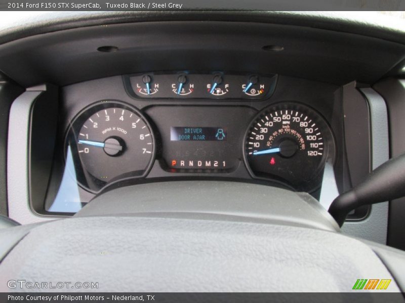 Tuxedo Black / Steel Grey 2014 Ford F150 STX SuperCab