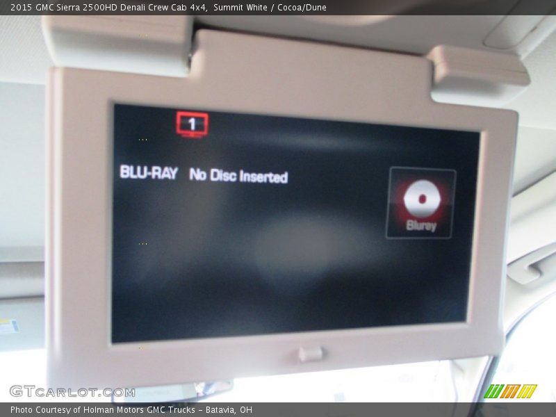 Summit White / Cocoa/Dune 2015 GMC Sierra 2500HD Denali Crew Cab 4x4
