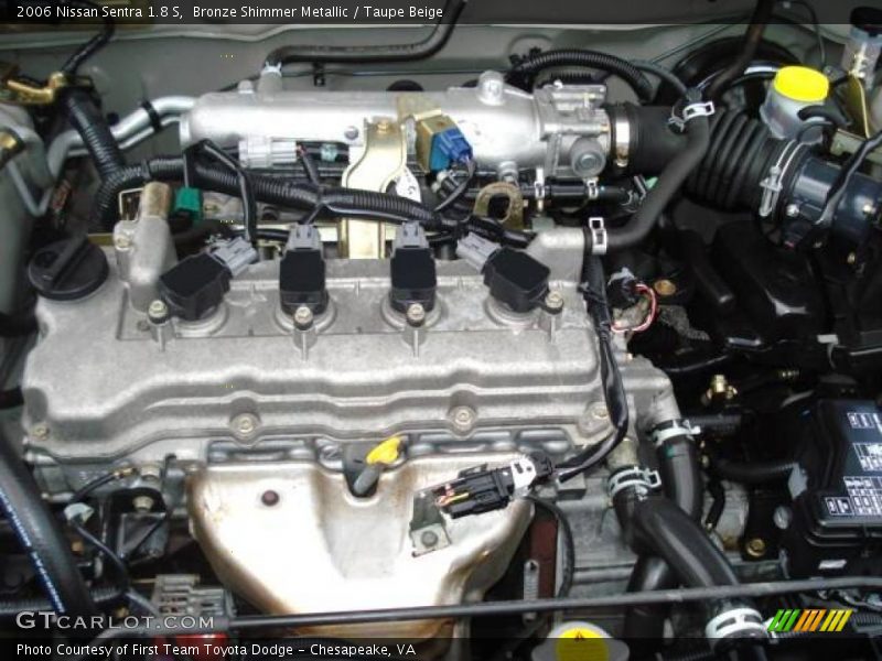 Bronze Shimmer Metallic / Taupe Beige 2006 Nissan Sentra 1.8 S