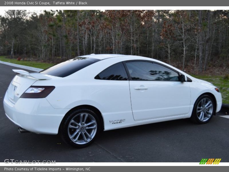 Taffeta White / Black 2008 Honda Civic Si Coupe