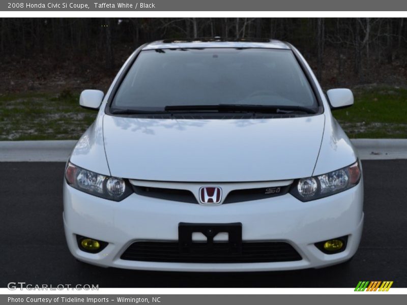 Taffeta White / Black 2008 Honda Civic Si Coupe