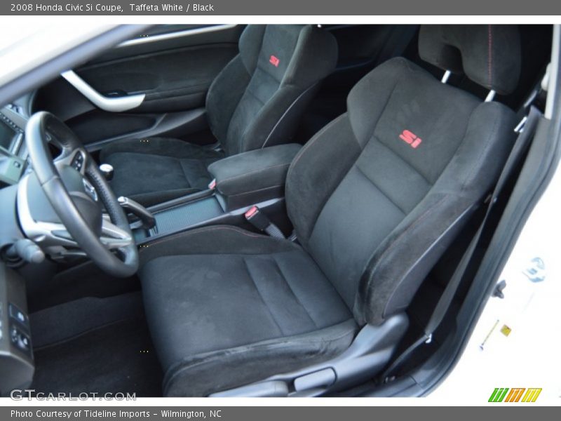 Taffeta White / Black 2008 Honda Civic Si Coupe