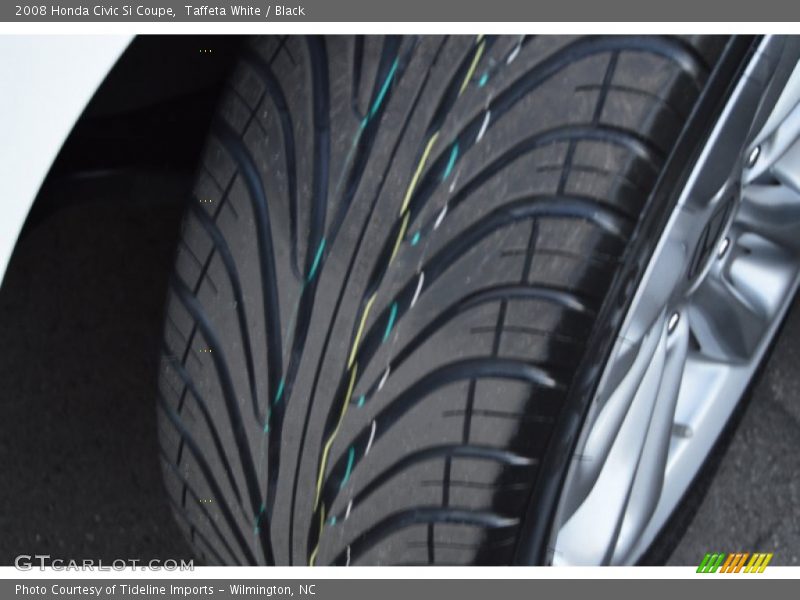 Taffeta White / Black 2008 Honda Civic Si Coupe